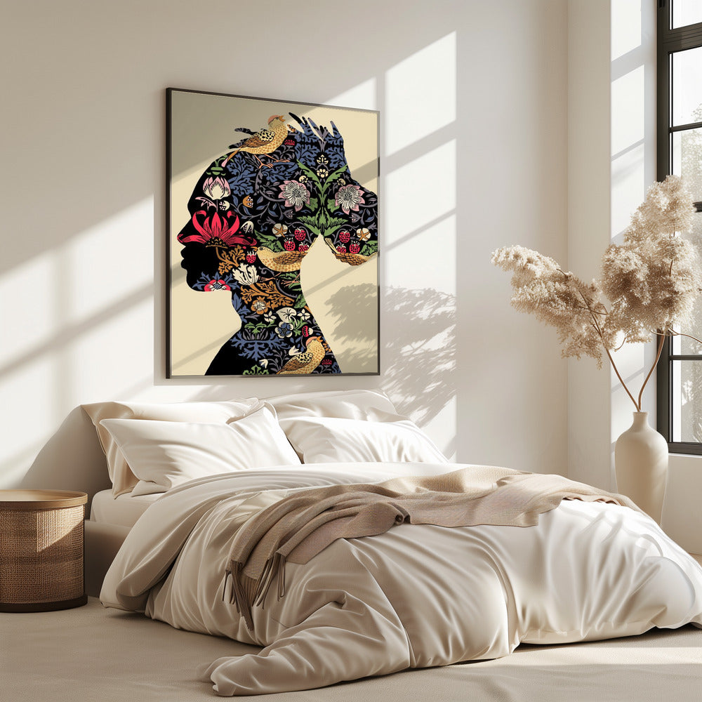 Afro-Frau | Poster
