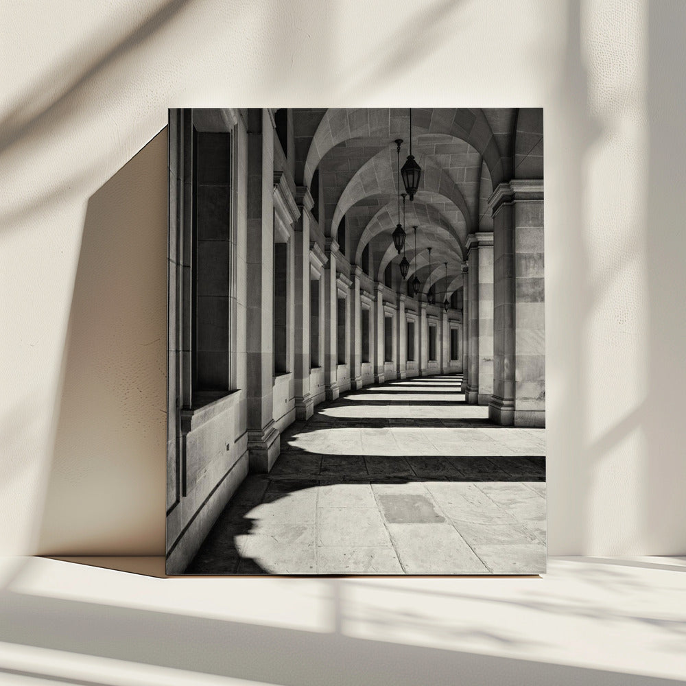 Curved Corridor | Canvas