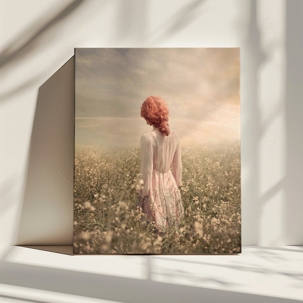 Feld in Pastell | Leinwand