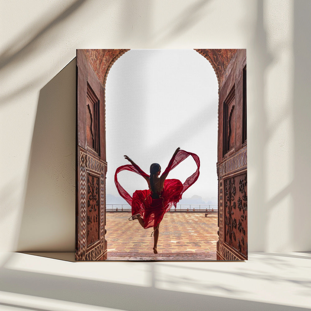 Taj Mahal's Heart | Canvas