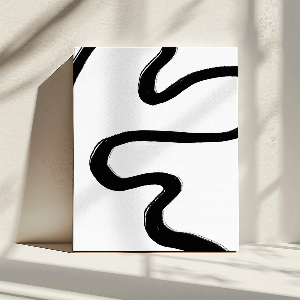Road Black | Canvas