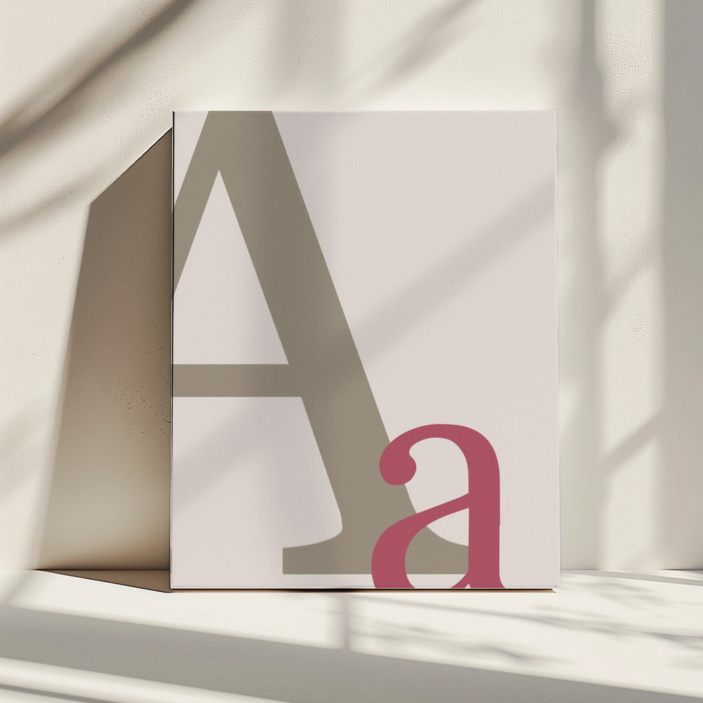Buchstabe A | Leinwand