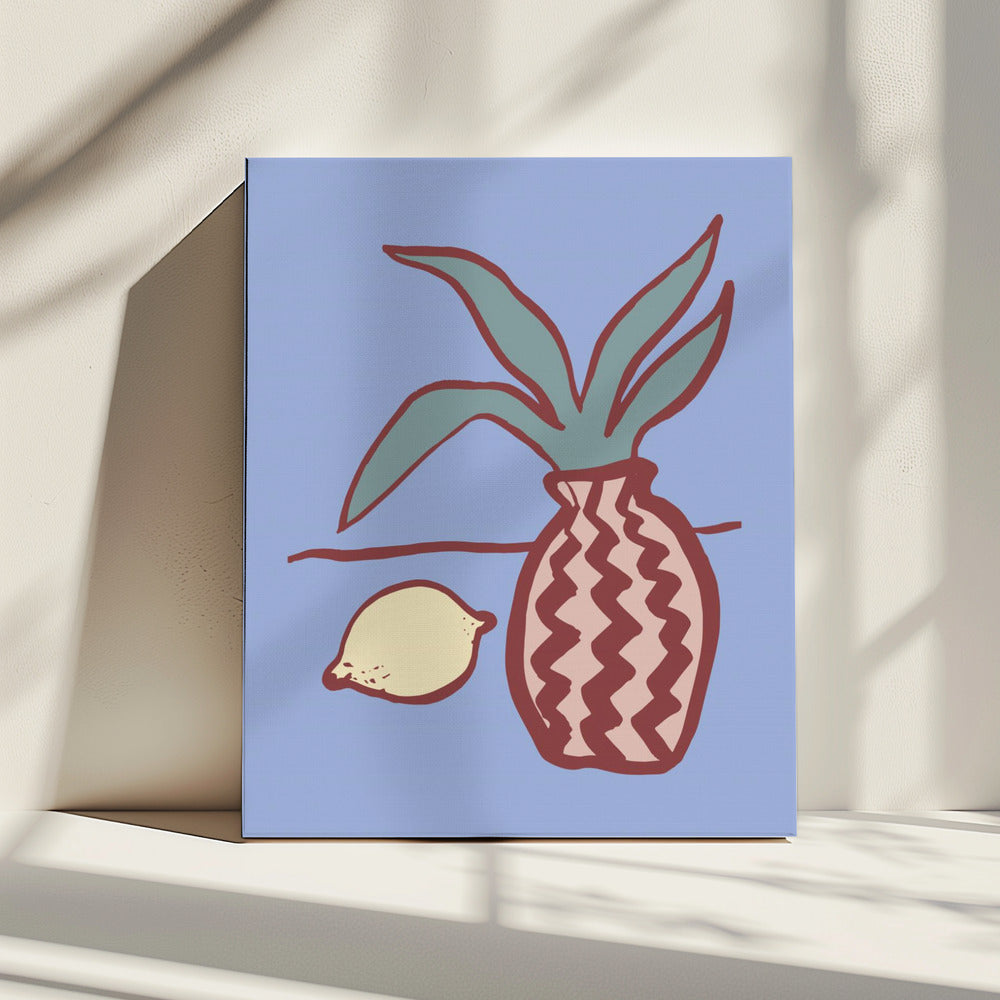Blue Lemon | Canvas