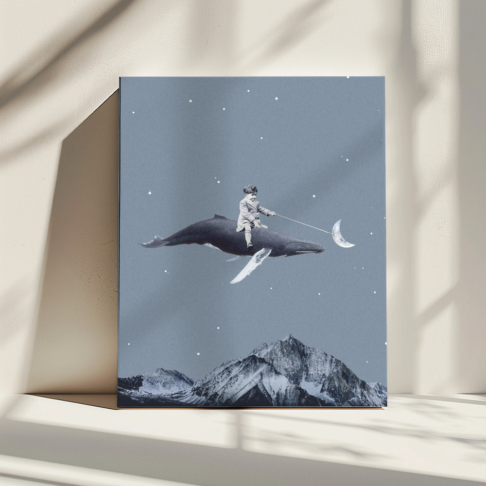 Ziel für den Mond | Leinwand
