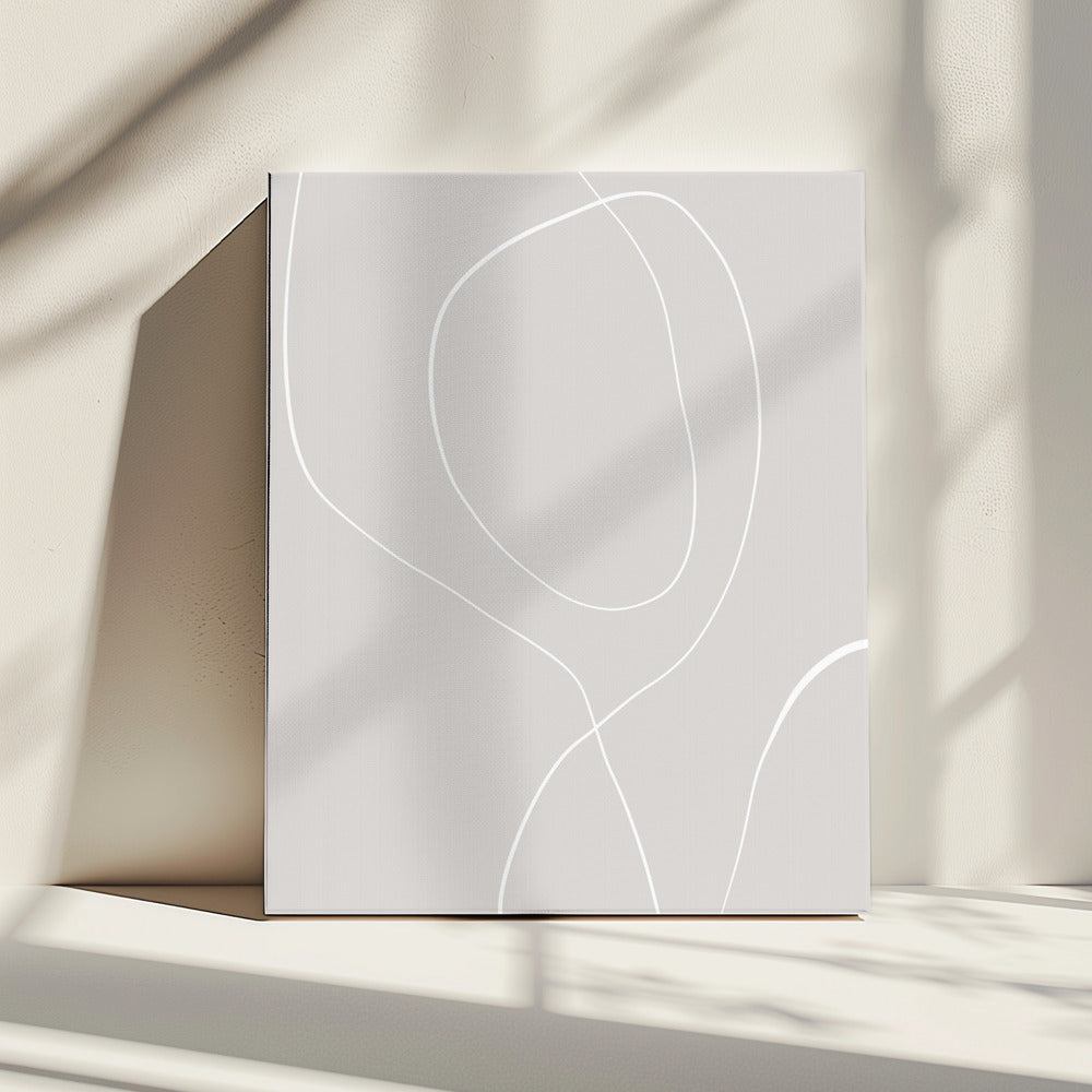 Flowing Lines Harmony | Canvas