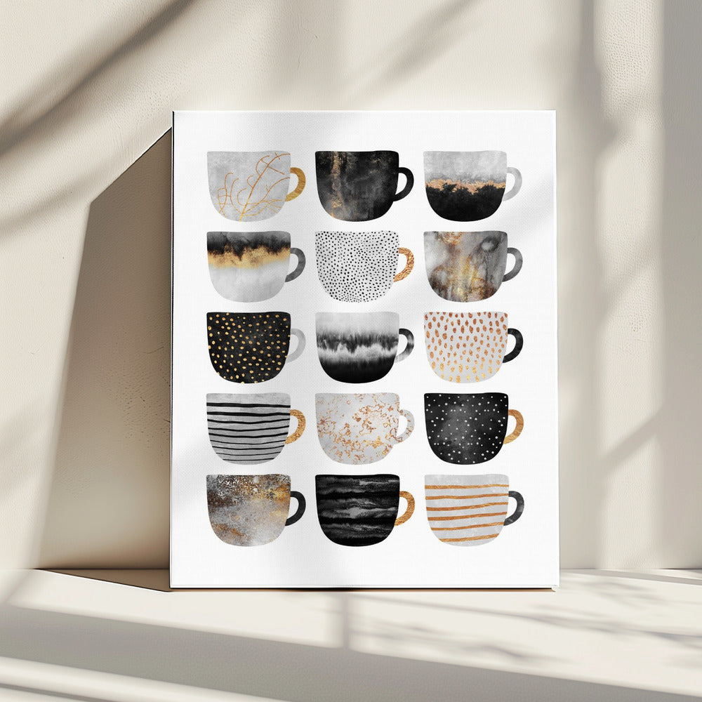 Pretty Coffee Cups | Canvas
