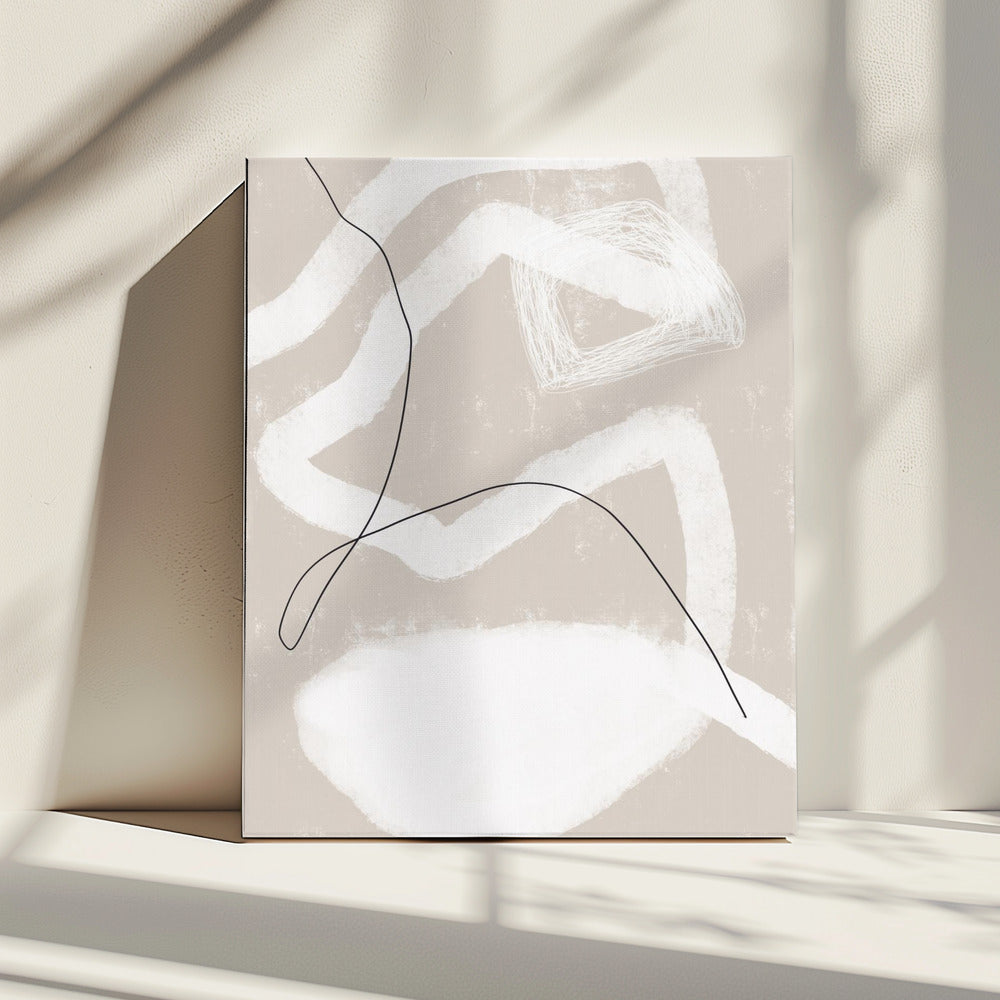 Organic Lines And Shapes | Canvas