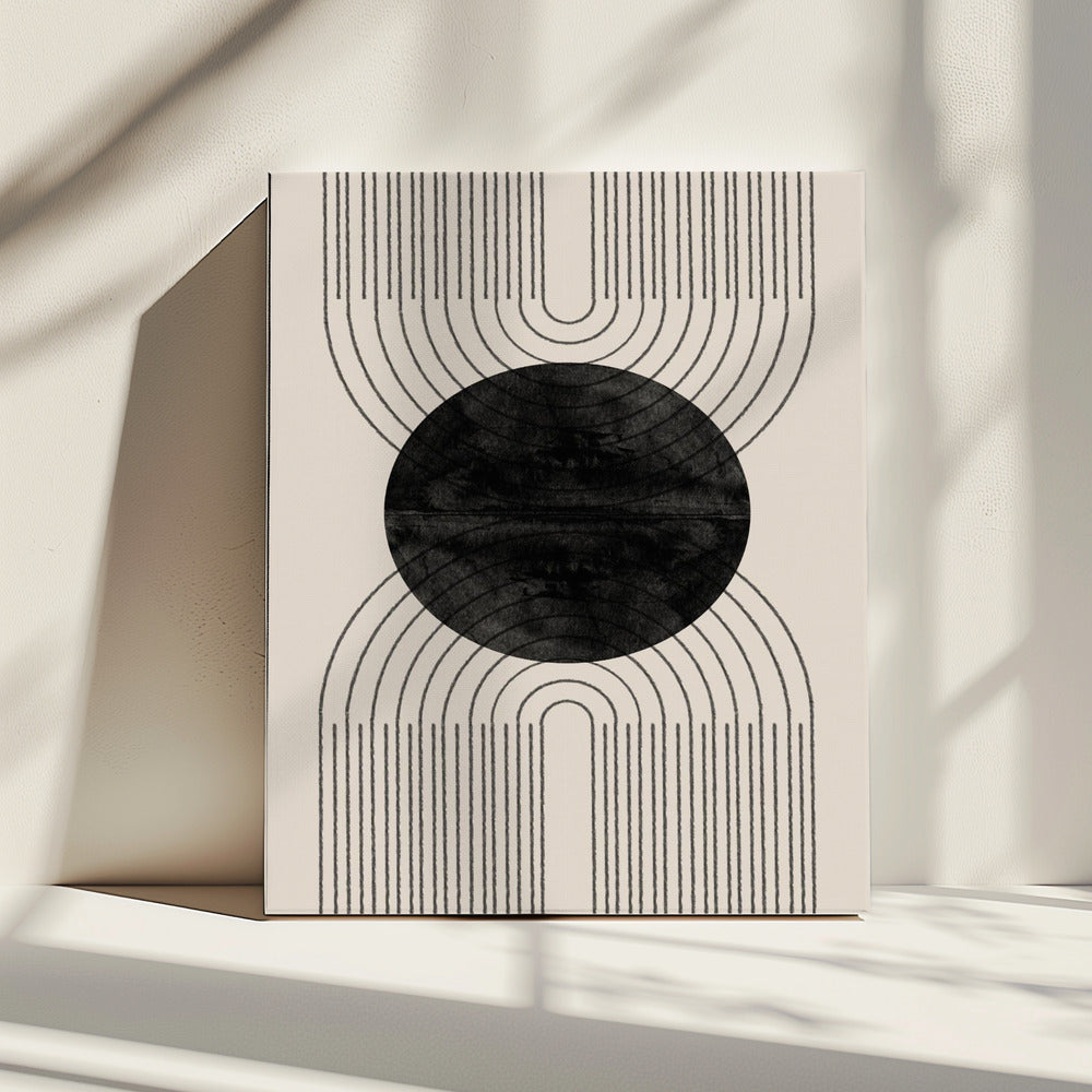 Orbitale Echos | Leinwand