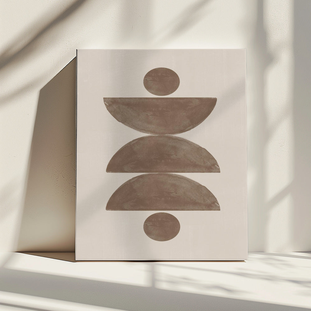 Ausgewogene Geometrie | Leinwand