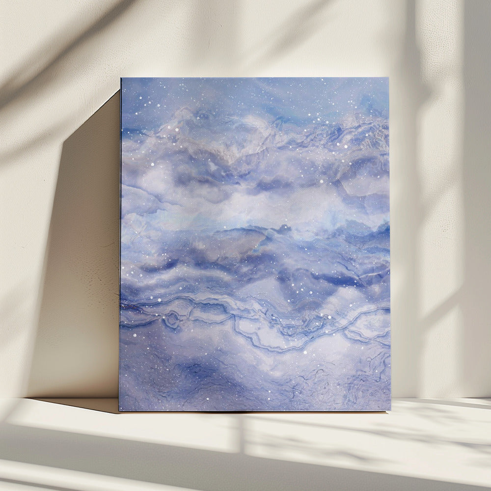 Himmlische Ströme | Leinwand