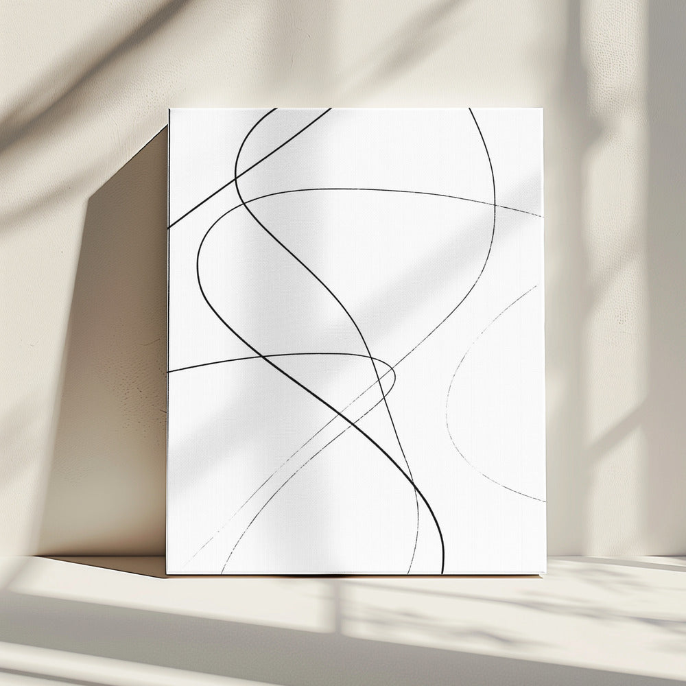 Lose Linien | Leinwand