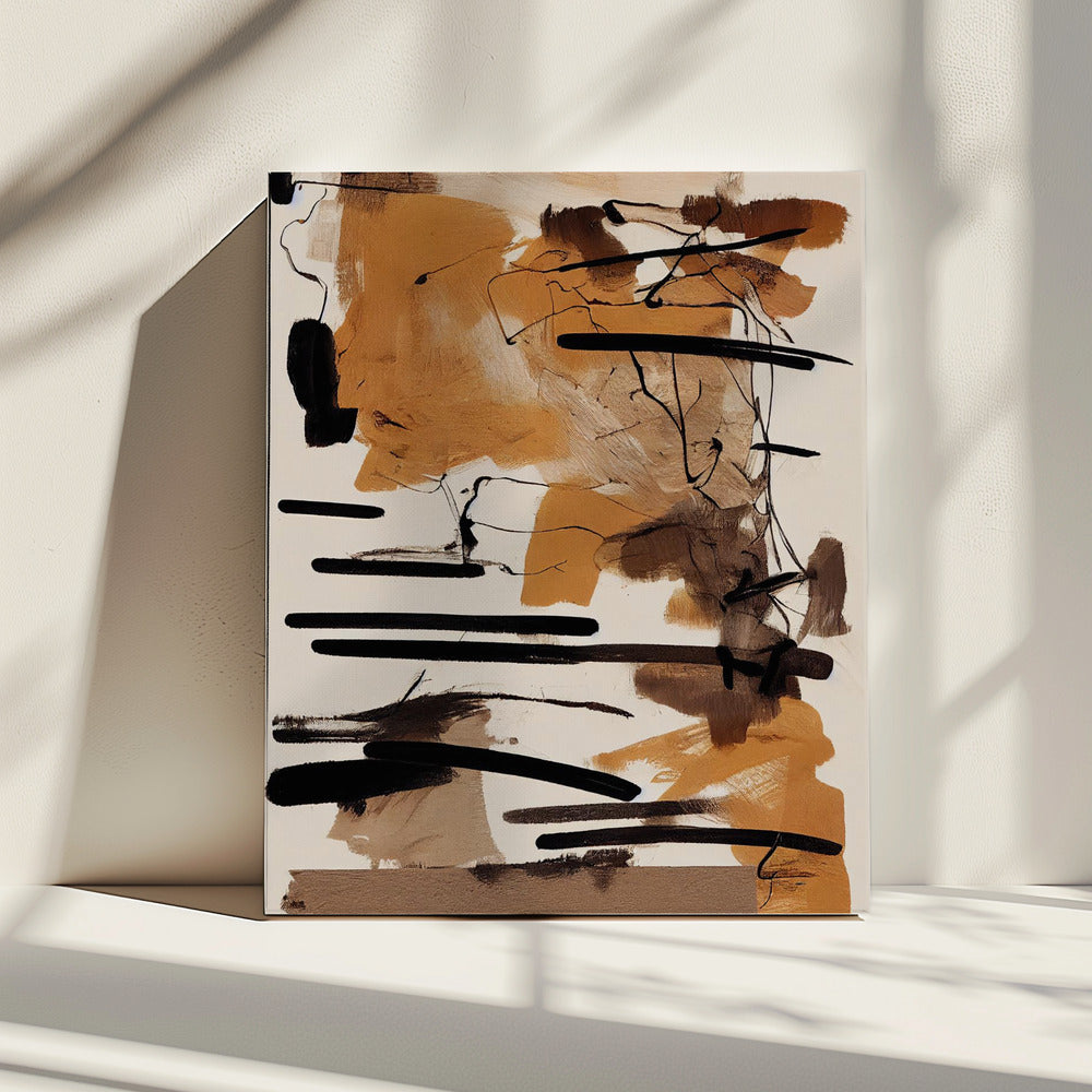 Earthy Strokes | Canvas