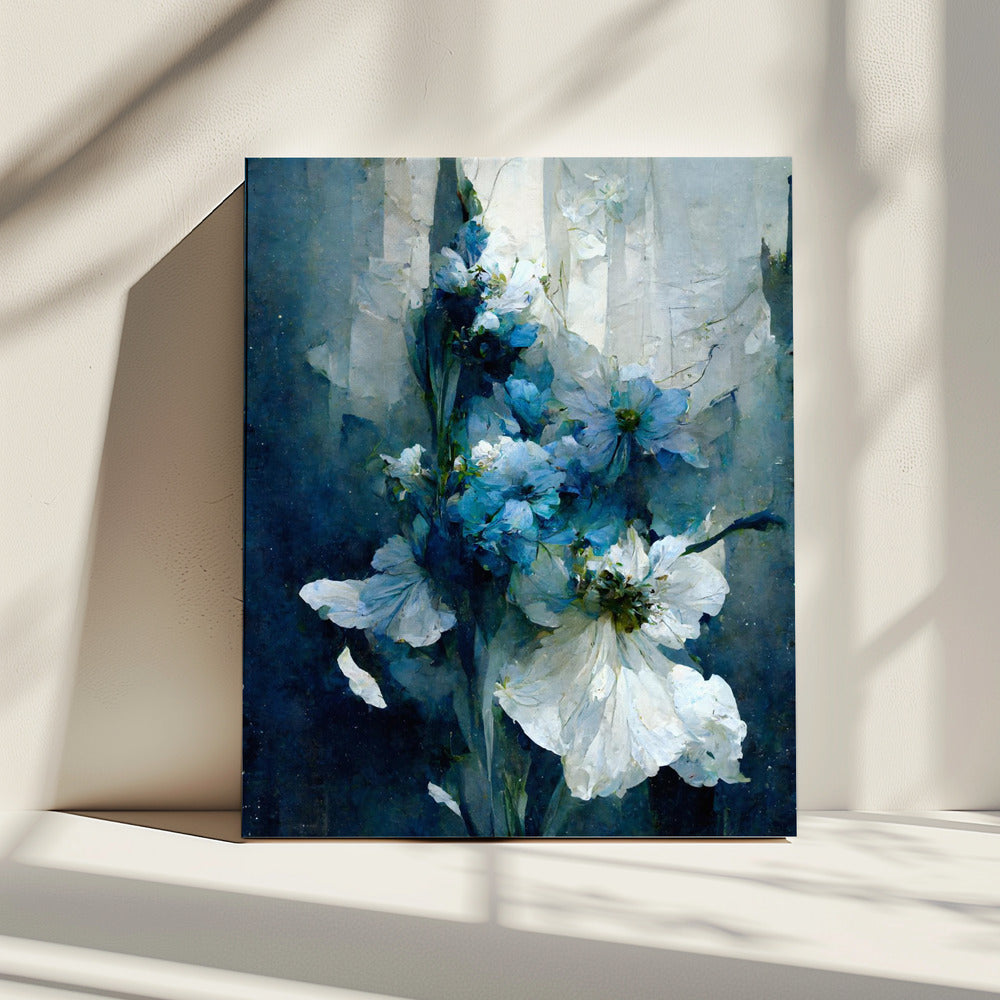 Flüsternde Blüten | Leinwand