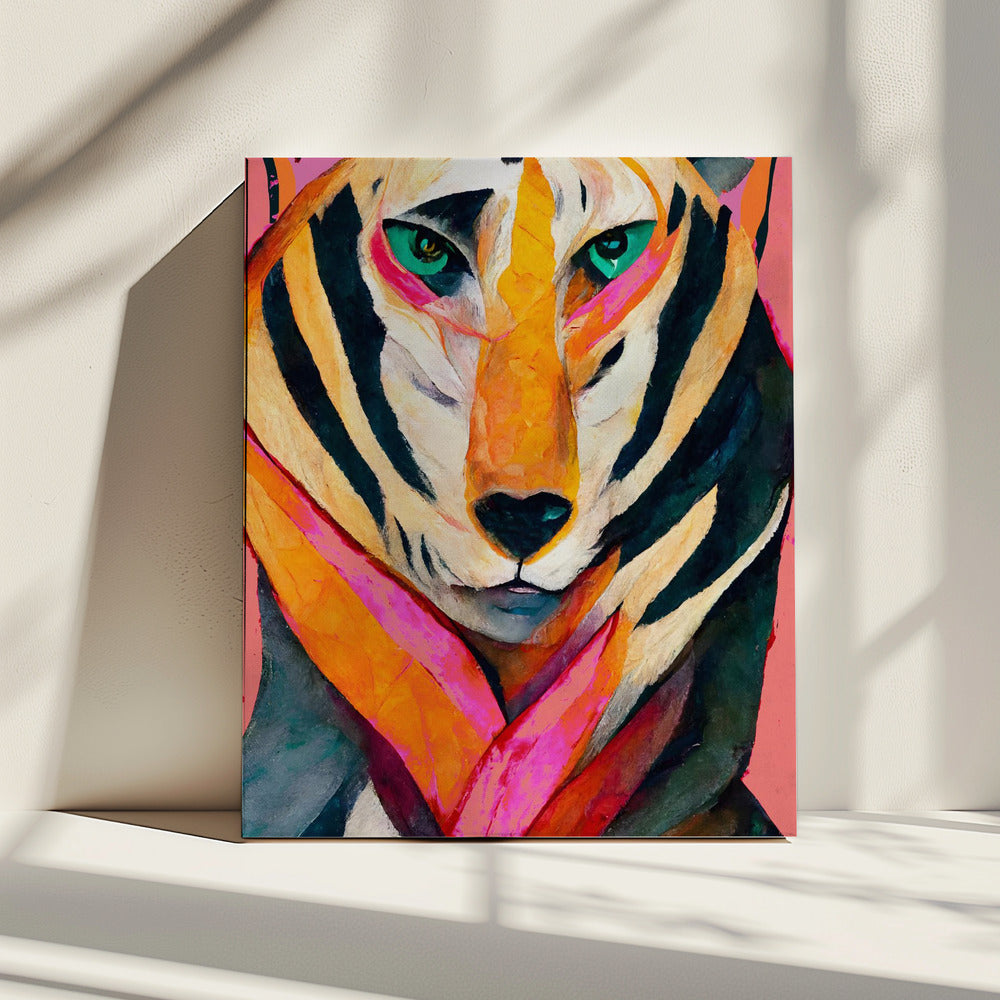 Der Tiger | Leinwand