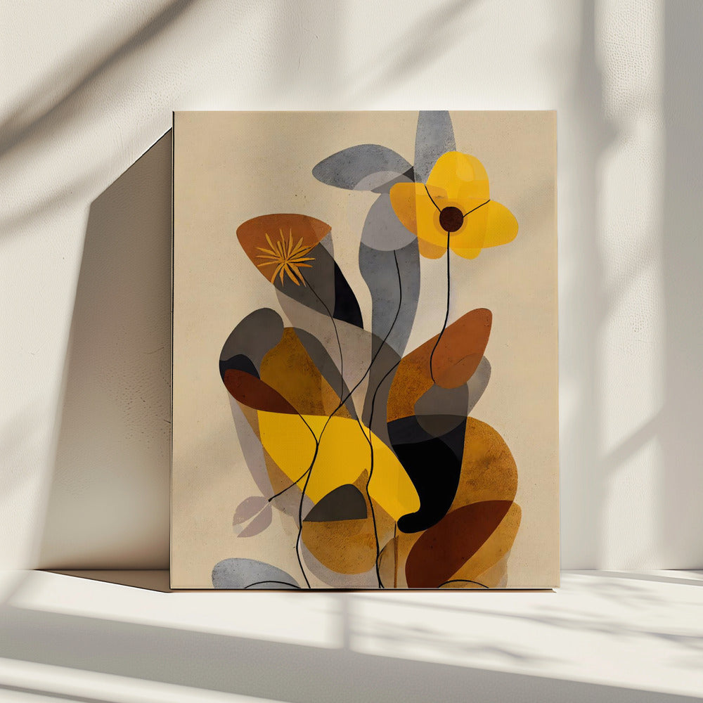 Florale Geometrie | Leinwand