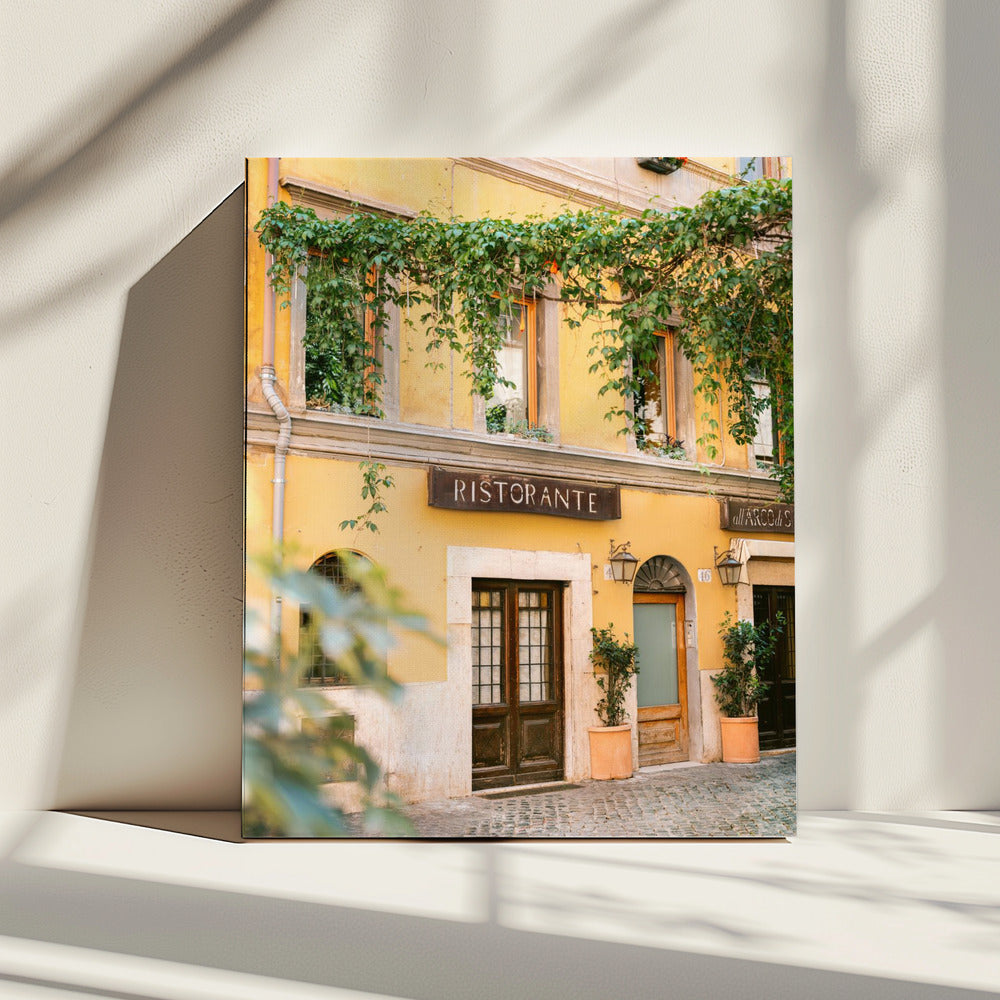Ristorante Trastevere Rom | Leinwand