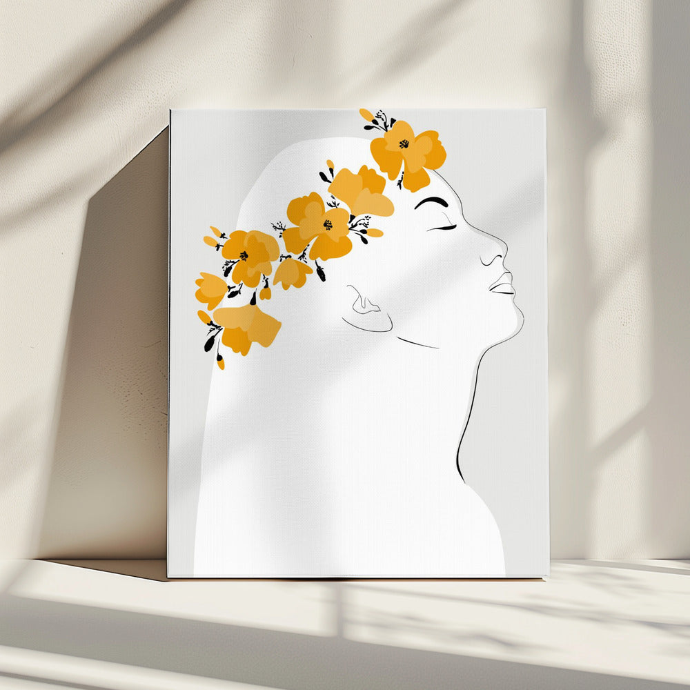 Floal Orly Porträt | Leinwand