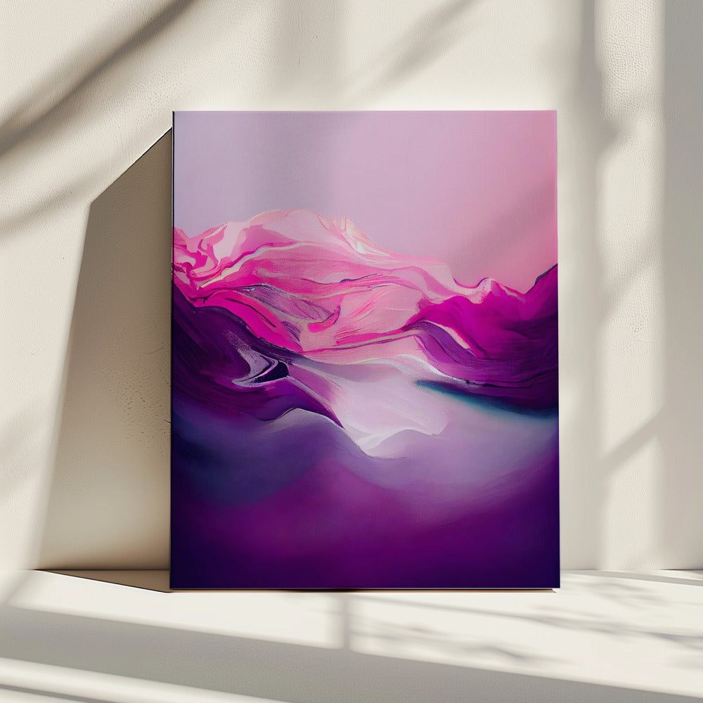 Crimson Horizon | Canvas