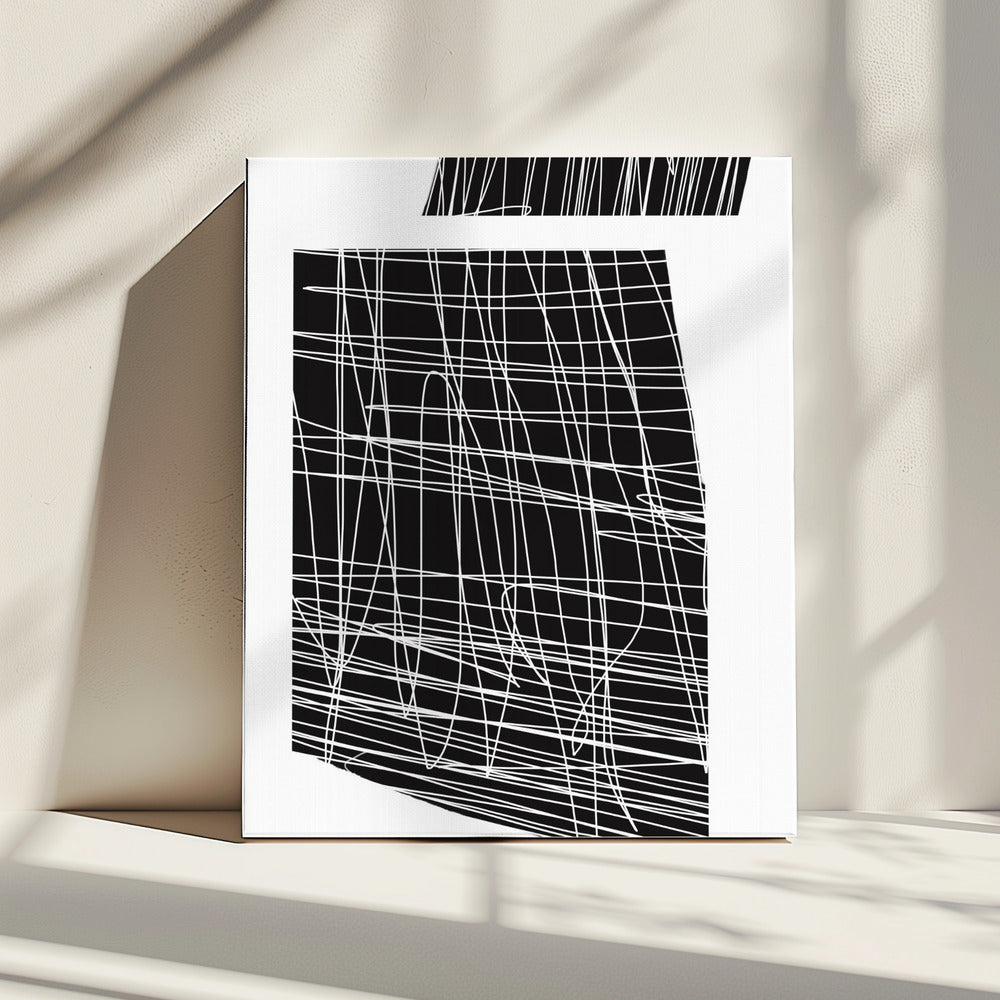 Chaotic Lines Dance | Canvas