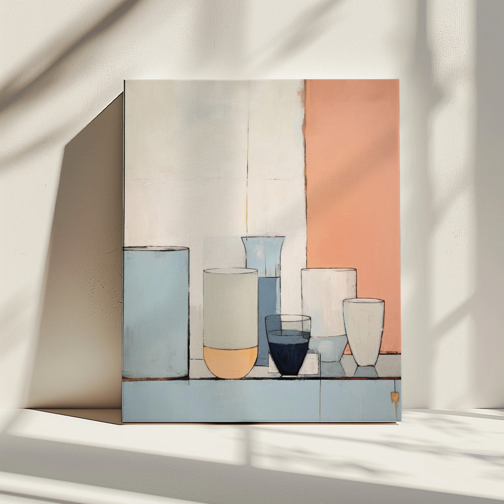 Pastell Gelassenheit | Leinwand