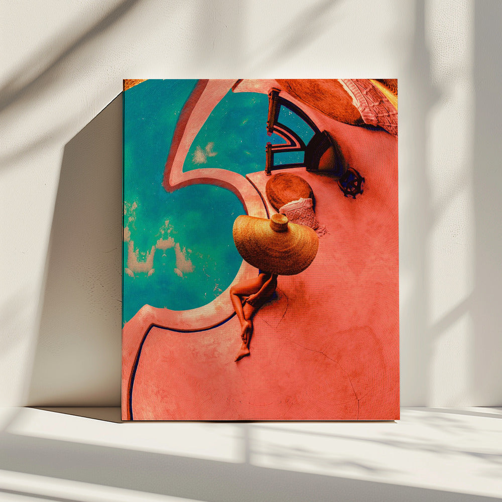 Poolside | Leinwand