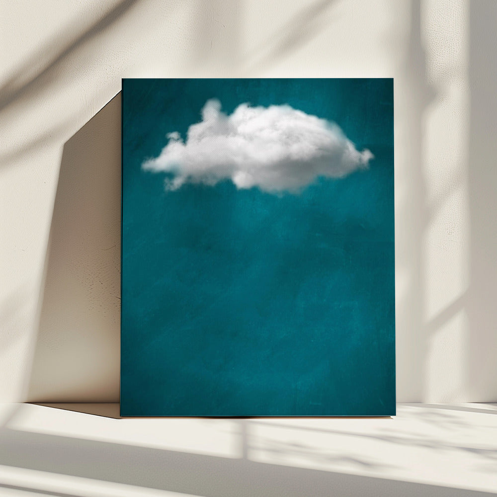 Teal Cloud Nr. 1 | Leinwand