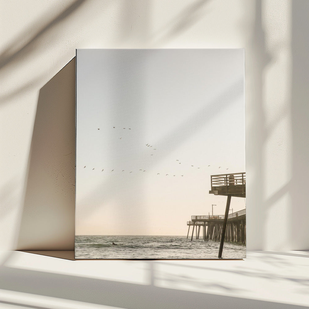 Gelassenheit am Meer | Leinwand