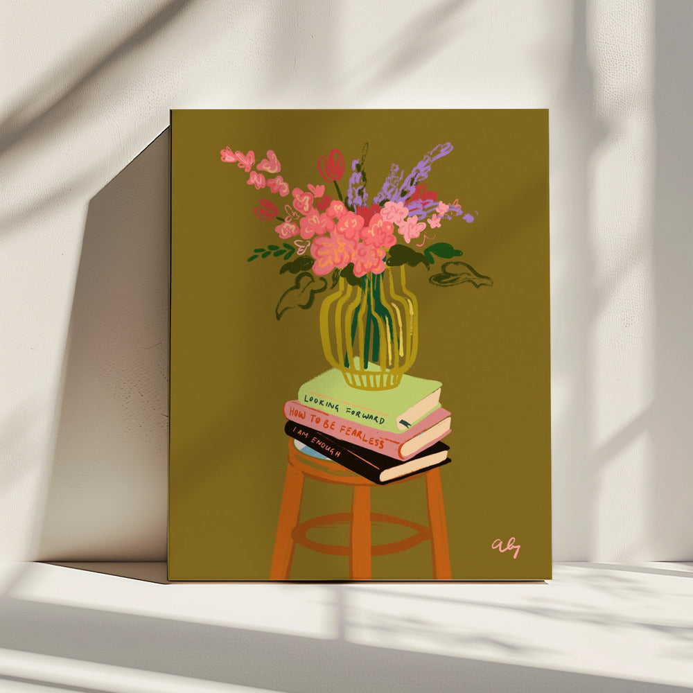 Blumenvase | Leinwand