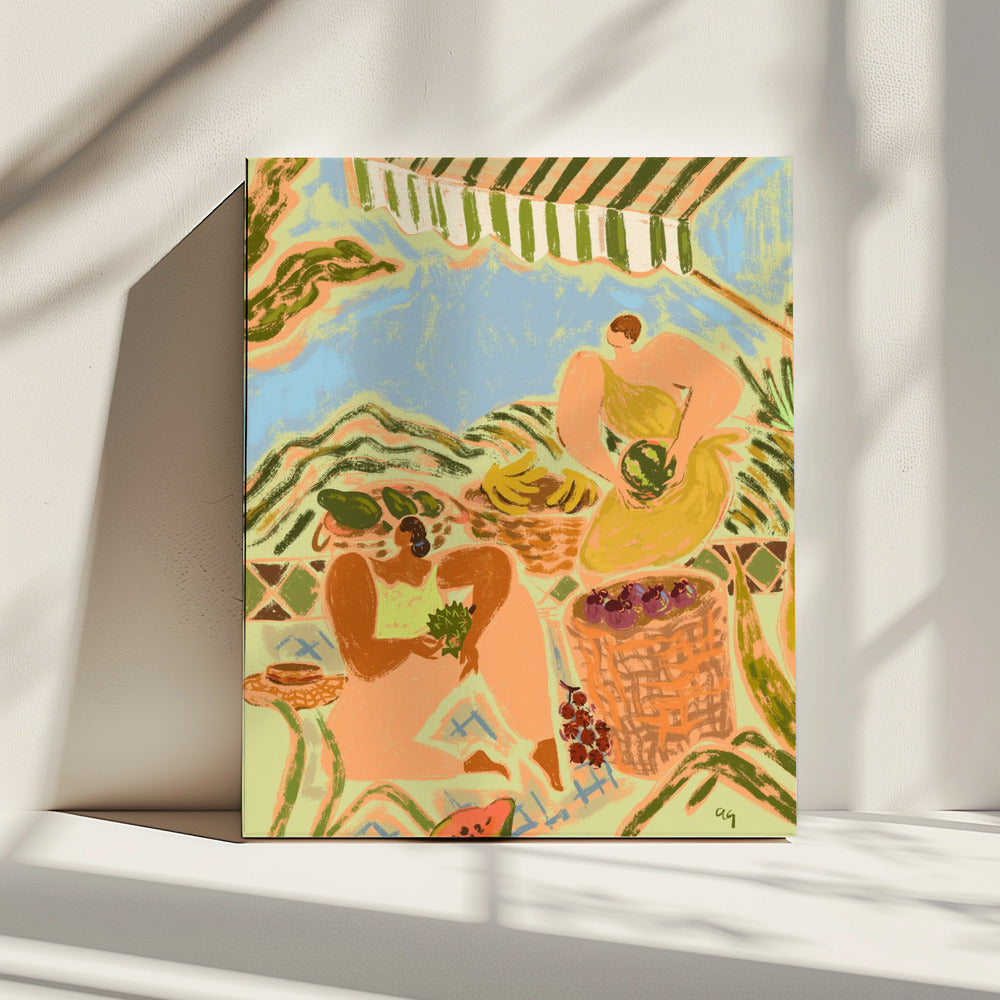 Obstständer | Leinwand