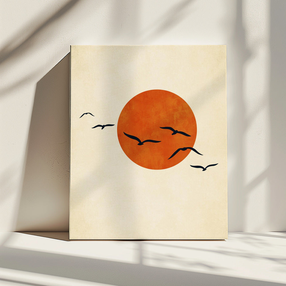 Tanzen mit der Sonne | Leinwand