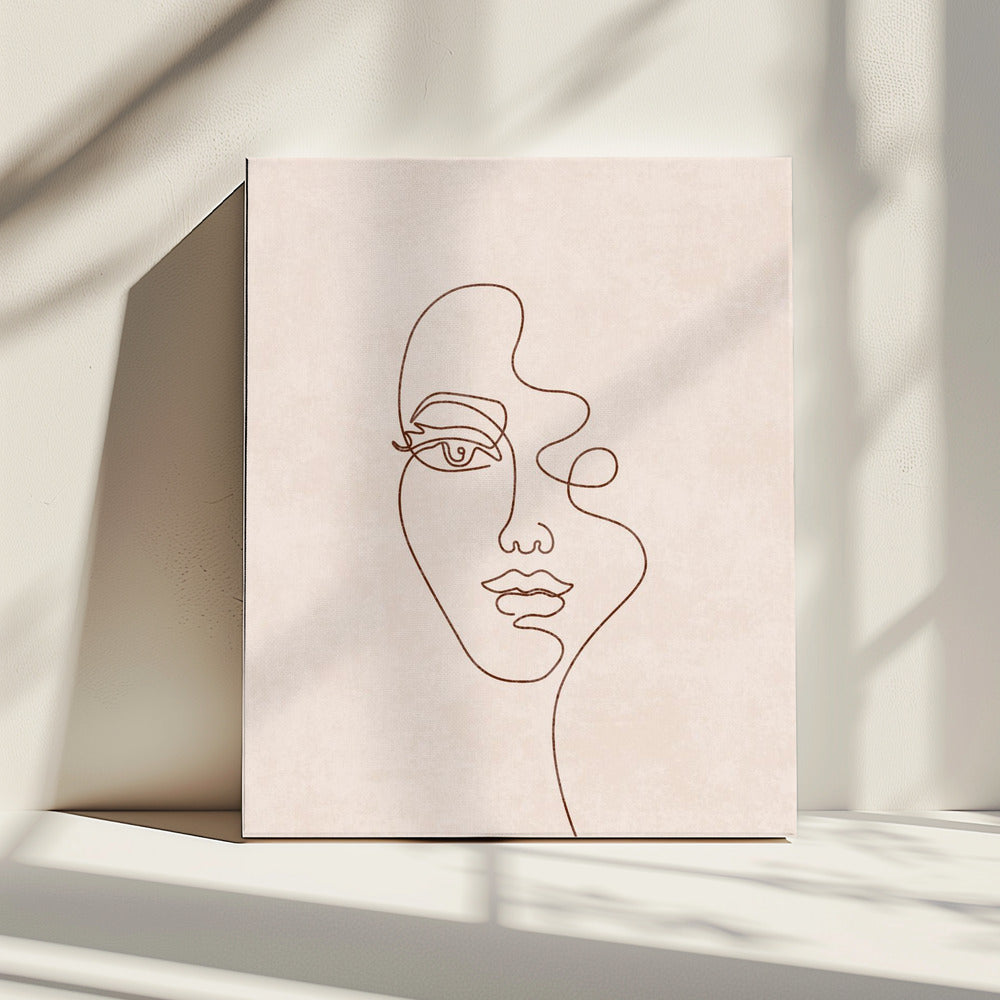 Contoured Elegance | Canvas
