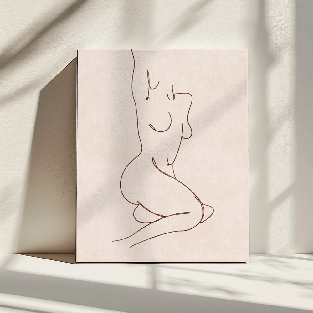 Graceful Contours | Canvas