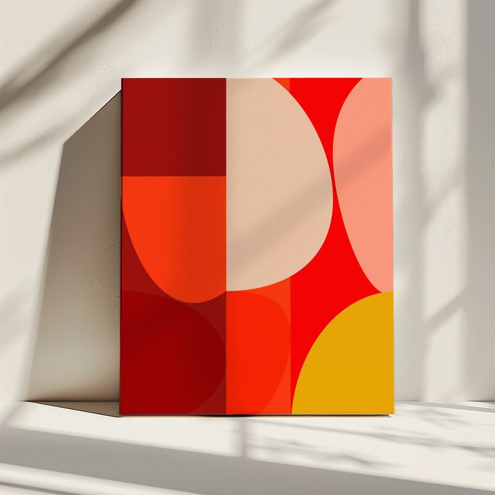 Mid Century Pastel 10 | Canvas