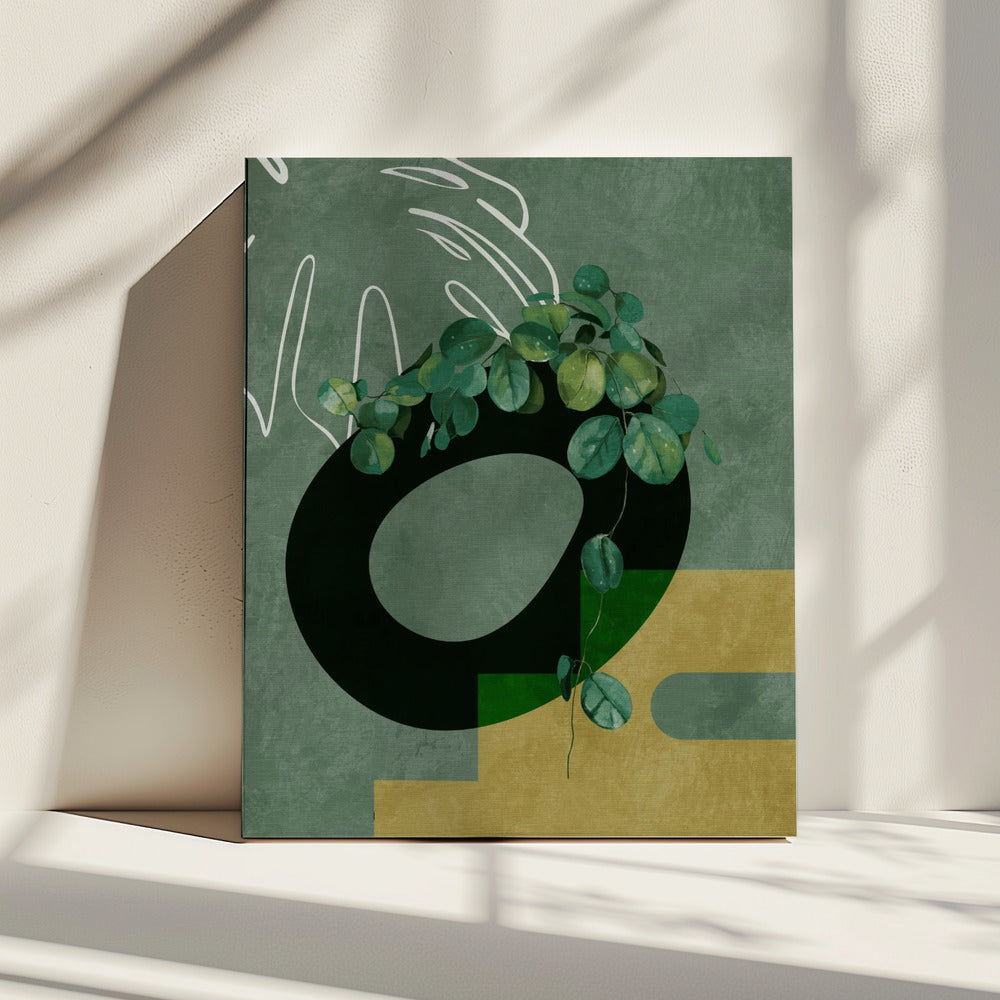 Leaves More 4 Greenery | Canvas