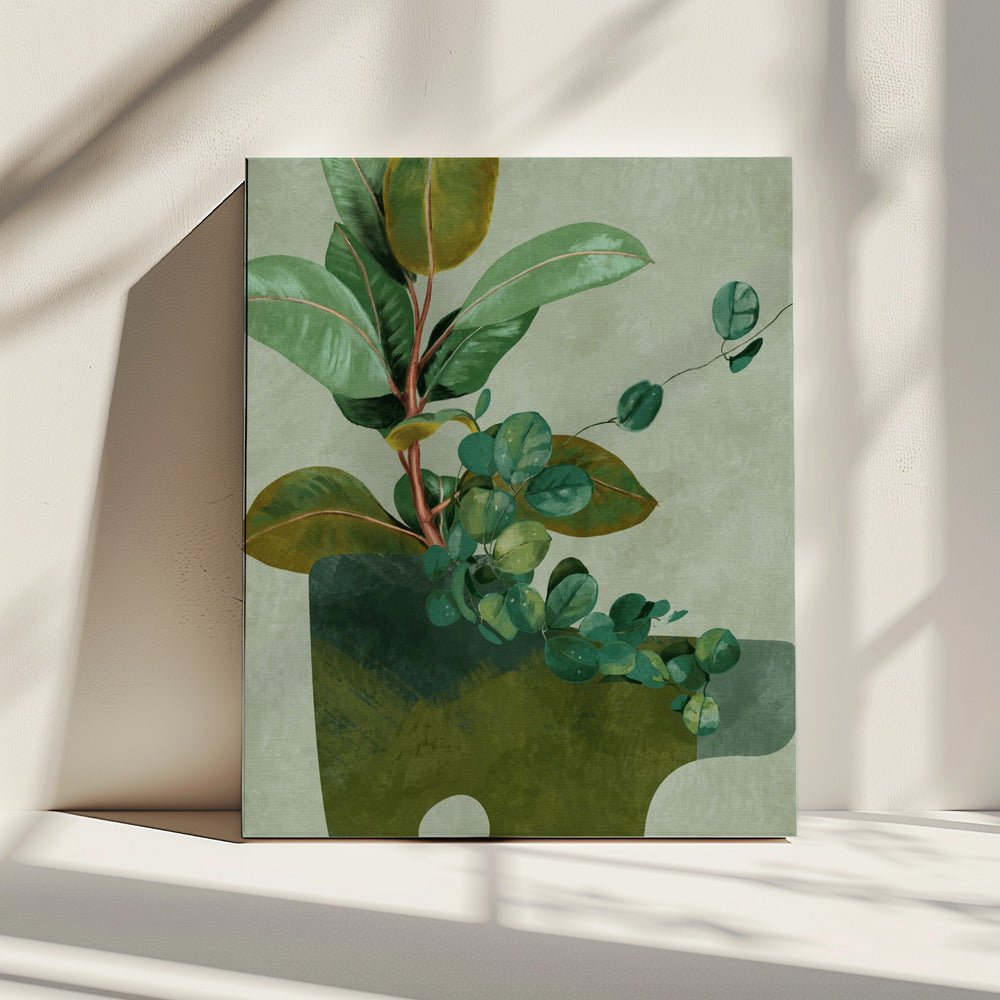 Leaves More 12 | Canvas