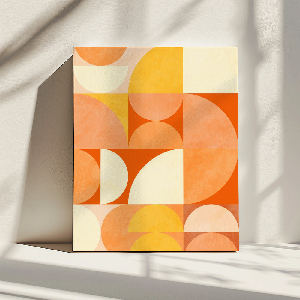 Spring Mid Rhapsody Orange 3 | Canvas