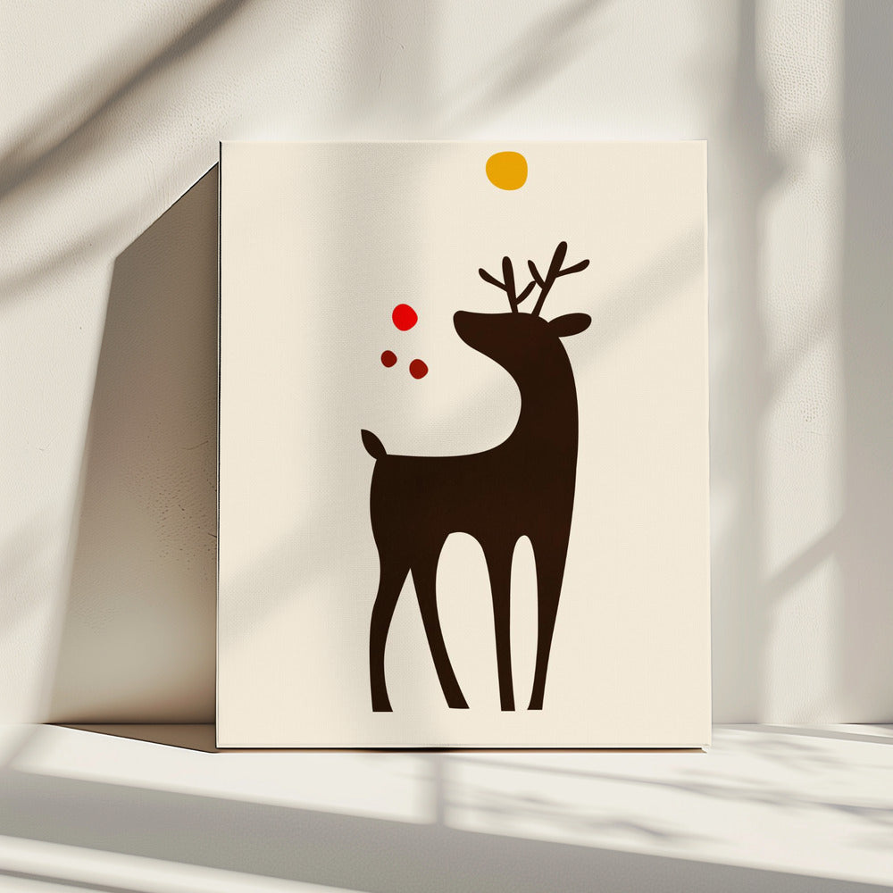Rudolph sucht seine Nase | Leinwand