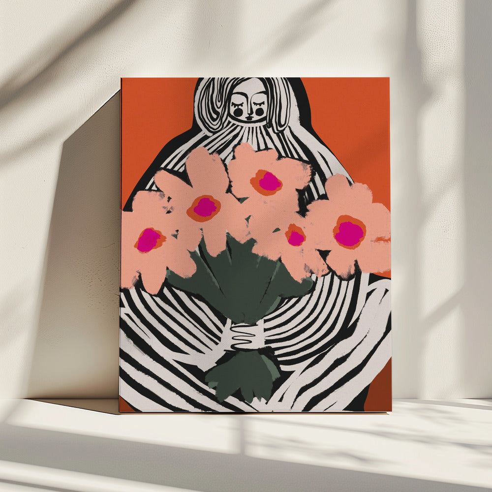 Meine schönen Blumen | Leinwand