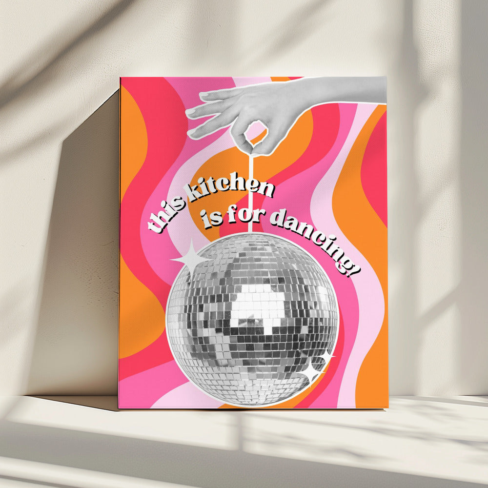 Disco Kitchen Vibes | Canvas