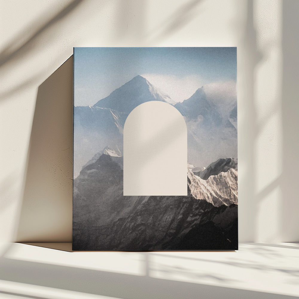 Durch das Portal blicken | Leinwand