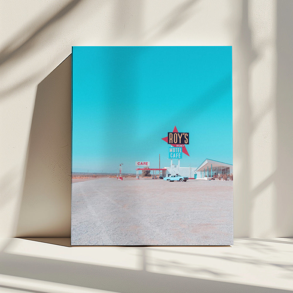 Roy&#039;s Motel Cafe Vintage Sign | Canvas