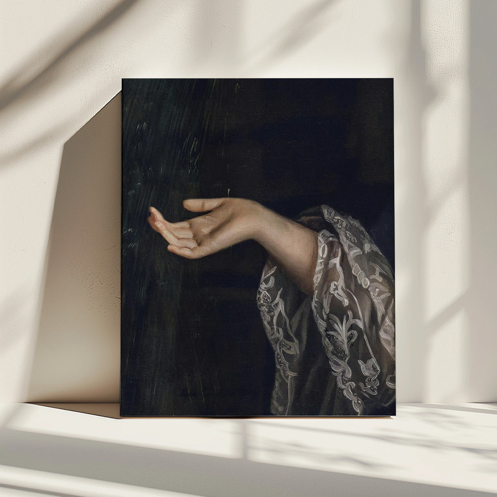 Detail einer Frau / Ölgemälde | Leinwand