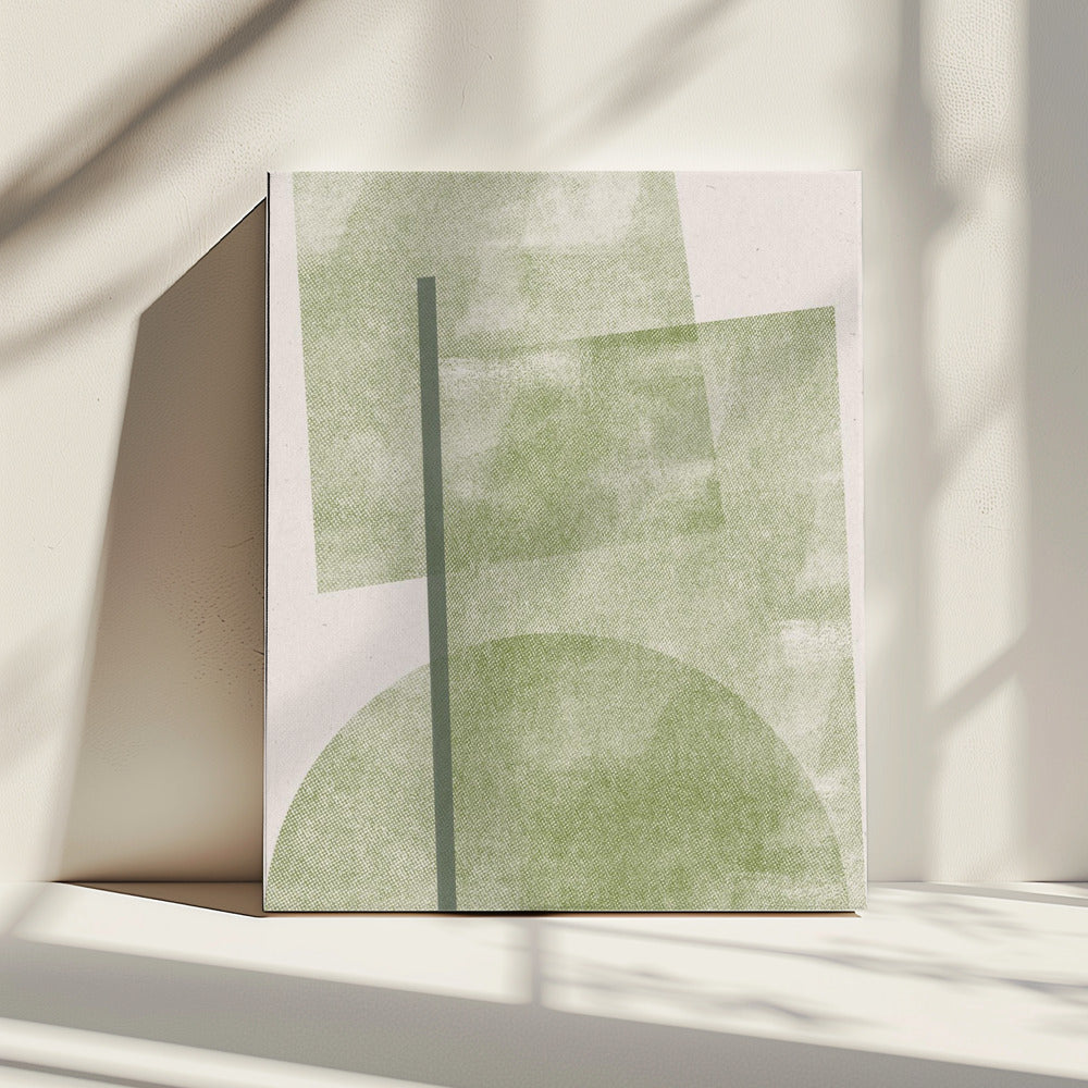 Geometrischer Dunst | Leinwand