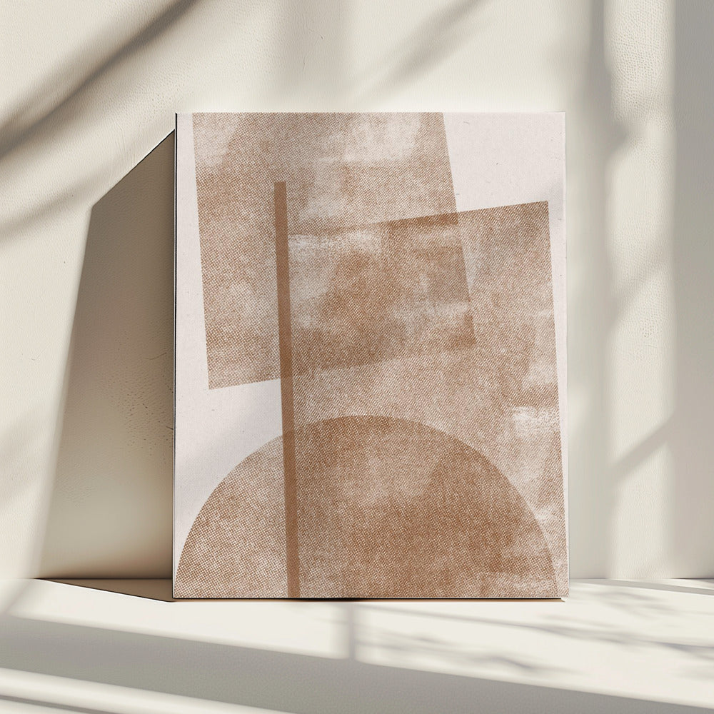 Geometrischer Dunst | Leinwand