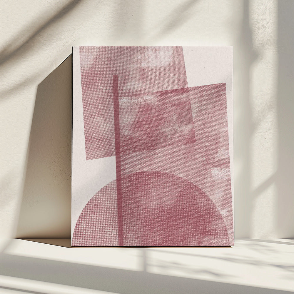 Geometrische Echos | Leinwand