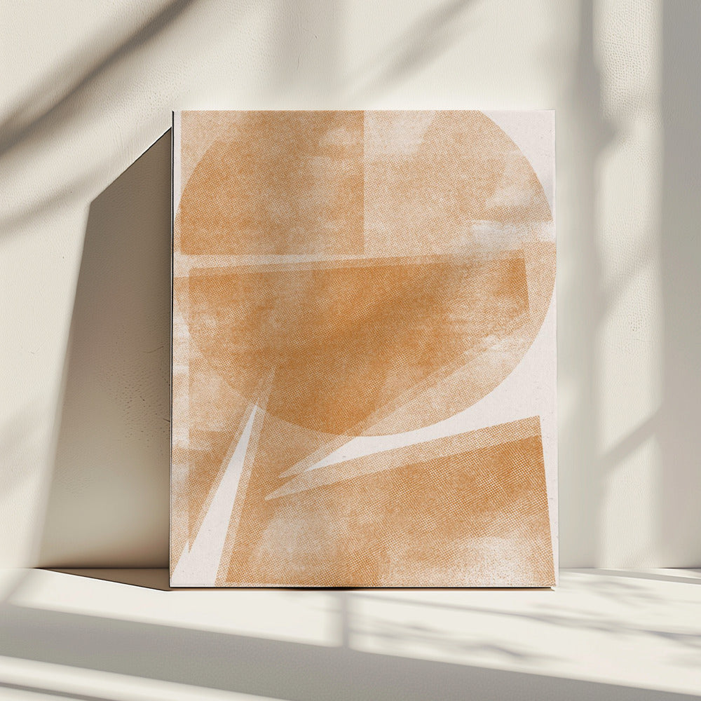 Geometrische Echos | Leinwand