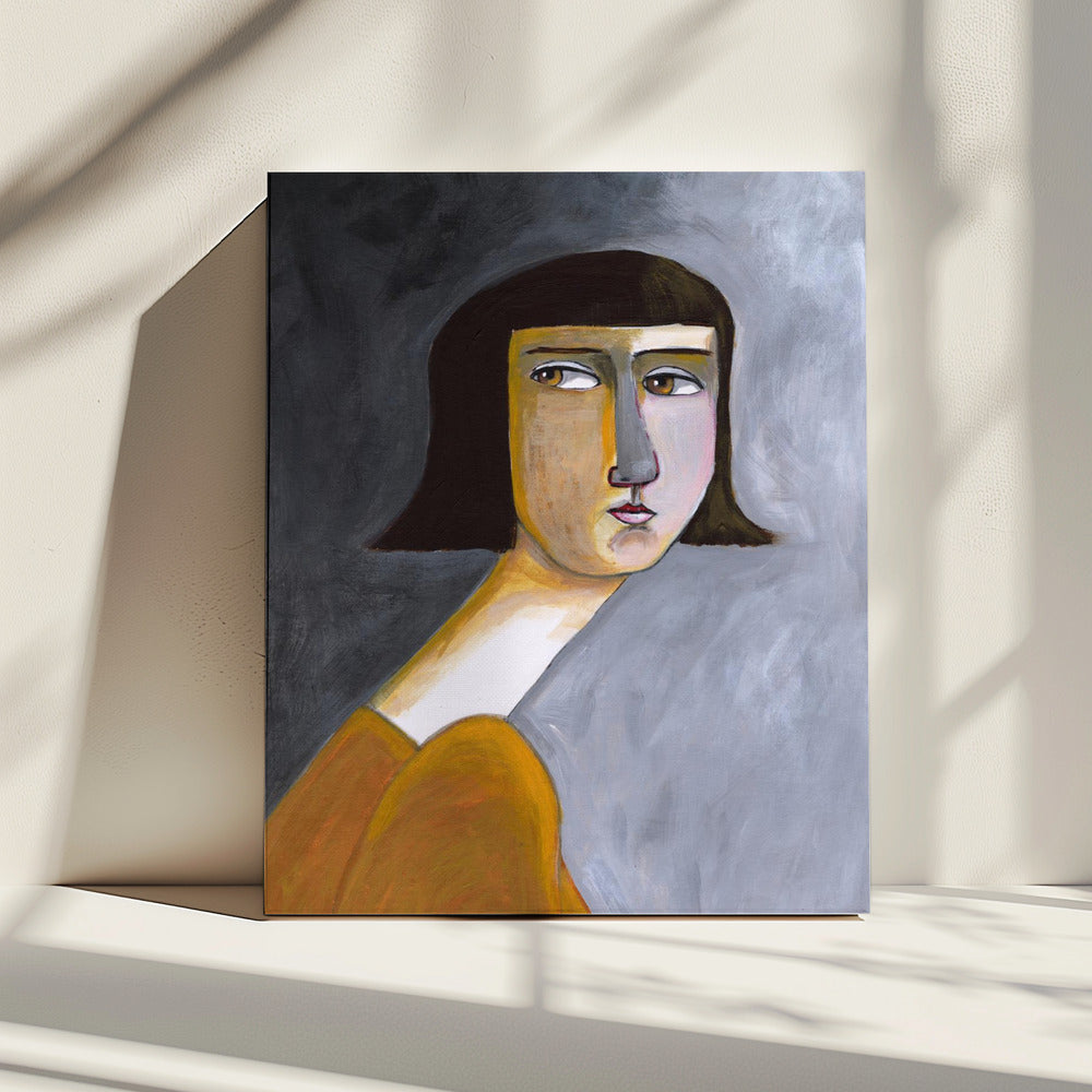 Braune Augen | Leinwand