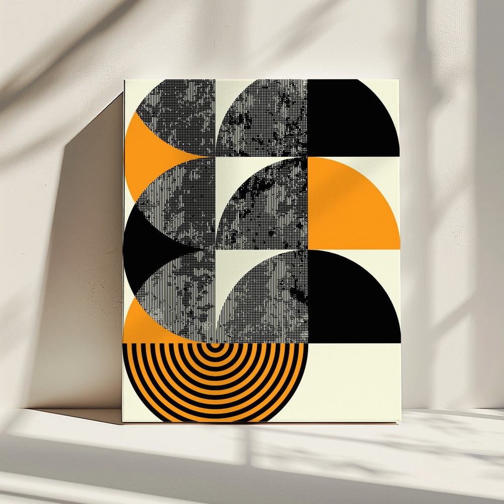 Geometrische Abstraktion Dynamisch | Leinwand