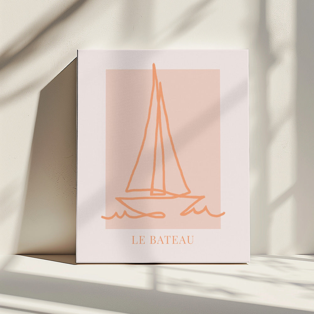 Le Bateau Corall | Leinwand