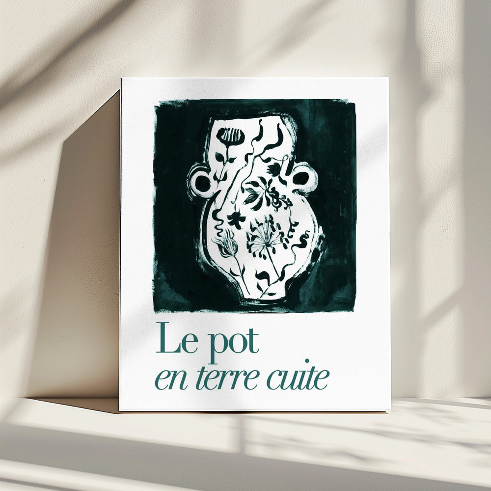 Le Pot De Terre Cuite | Leinwand